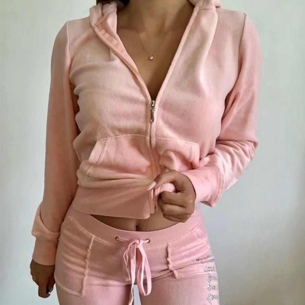 Baby Pink Juicy CoutureTracksuit Set🧸🎀